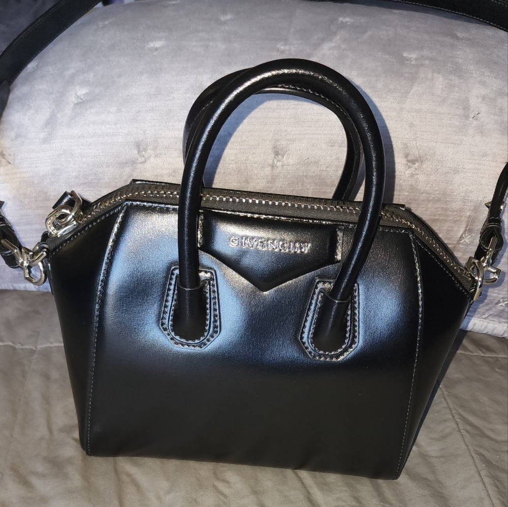 Givenchy Mini Antigona Box Leather Satchel - Picture 5 of 8
